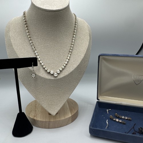 Set orecchini collana argento - orecchini,